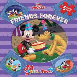 Disney Jr Mickey Friends Forever My First Puzzle Book -- Phidal Publishing